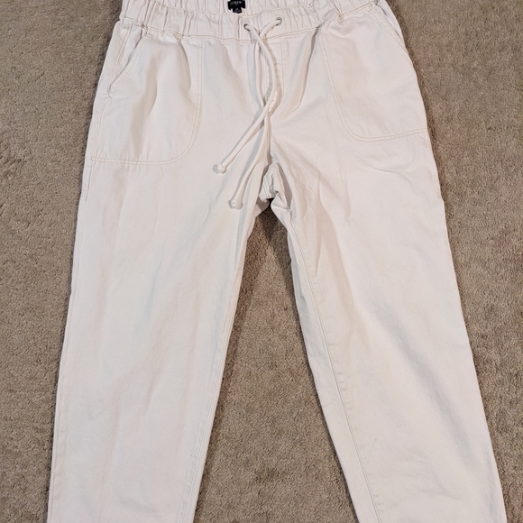 J. Crew Denim - J. Crew Women's Cream Straight Leg Jeans